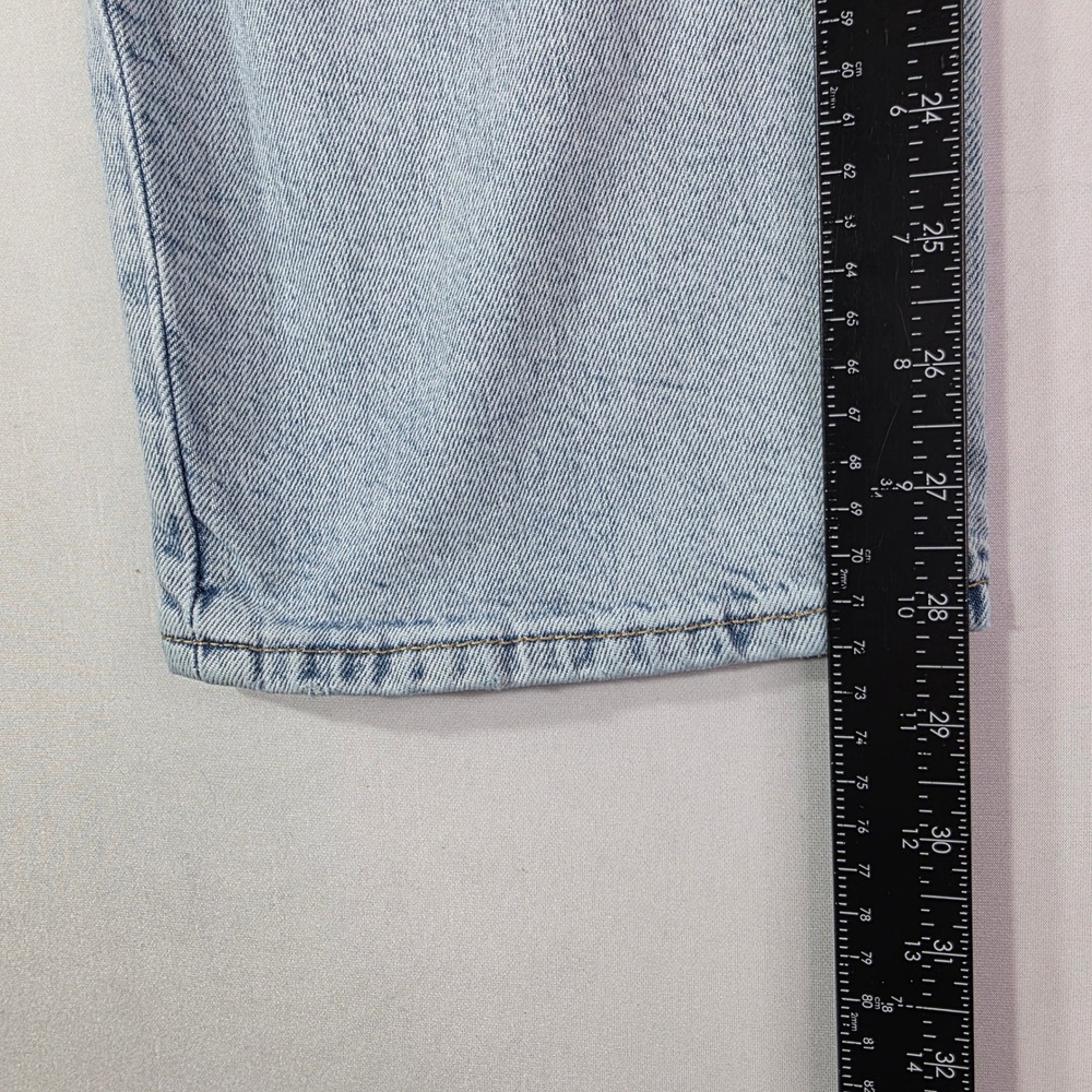 Levis 541 Athletic Taper Jeans Mens 36x28 (TAG 36x30) Light Wash Blue BIG E - Picture 5 of 15